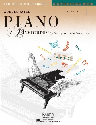Faber - Accelerated Sightreading Book 1 (Piano Adventures) (Older Beginner)