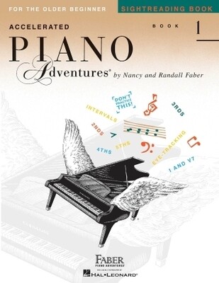 Faber - Accelerated Sightreading Book 1 (Piano Adventures) (Older Beginner)