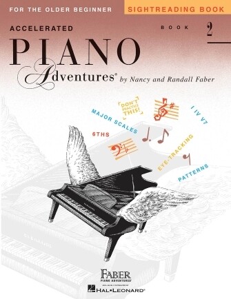 Faber - Accelerated Sightreading Book 2 (Piano Adventures) (Older Beginner)