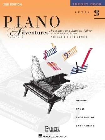 Faber - Level 2B Theory Book (Piano Adventures)