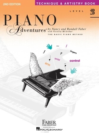 Faber - Level 2B Technique and Artistry (Piano Adventures)