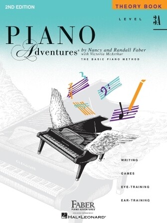 Faber - Level 3A Theory Book (Piano Adventures)