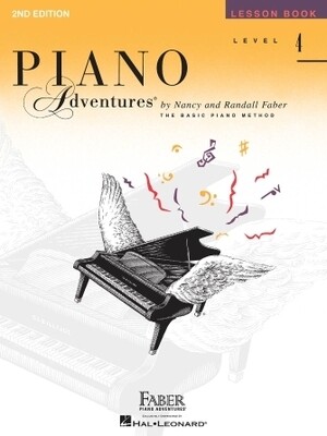 Faber - Level 4 Lesson Book (Piano Adventures)