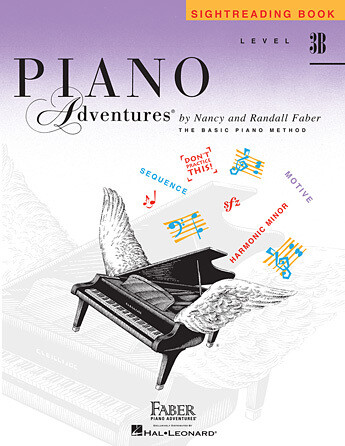 Faber - Level 3B Sightreading Book (Piano Adventures)