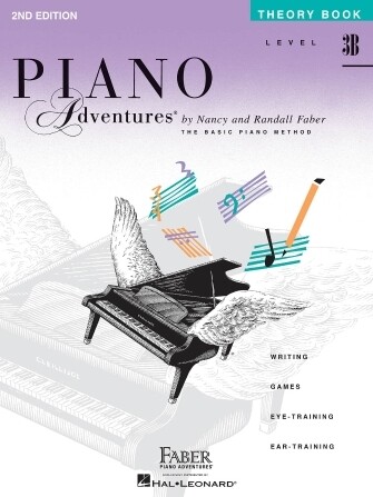 Faber - Level 3B Theory Book (Piano Adventures)