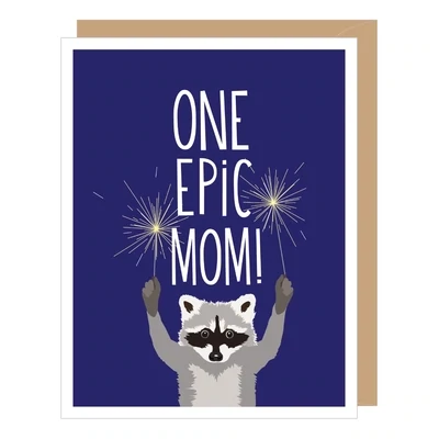 One Epic Mom Mother&#39;s Day Card