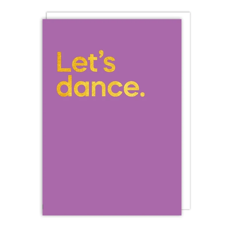 Let&#39;s Dance Friendship Card