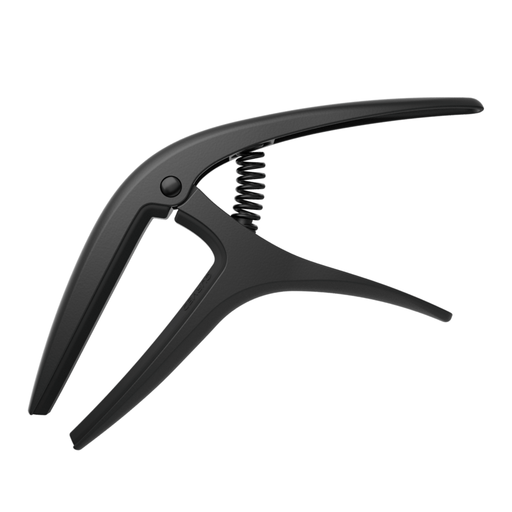 Axis Dual Radius Capo - Black Satin P09600