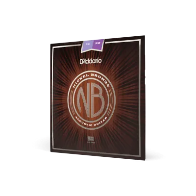 DA Nickel Bronze Custom Light Acoustic Strings 11-52 - NB1152