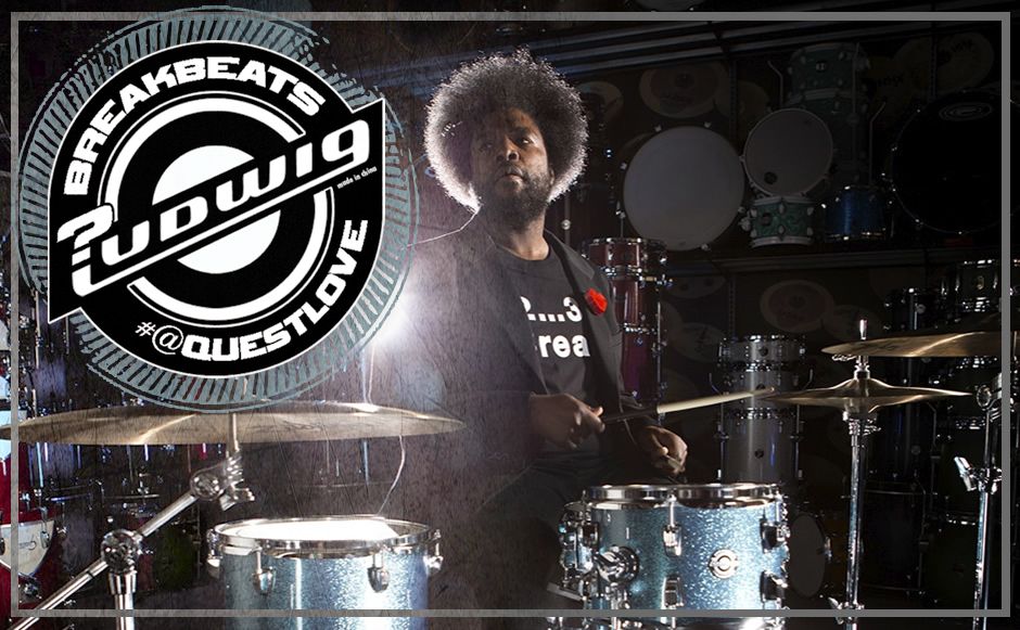 Ludwig Breakbeats Kit - Black Sparkle