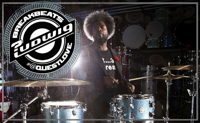 Ludwig Breakbeats Kit - Black Sparkle