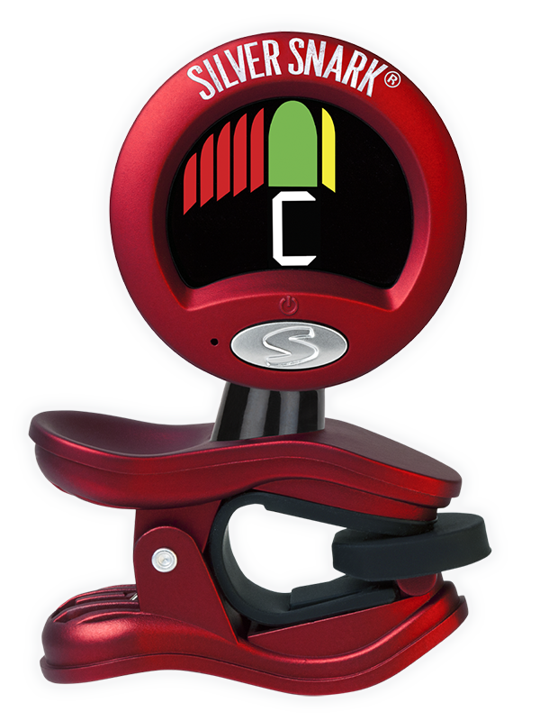 Snark Silver Snark Chromatic Tuner Red  SIL-RED