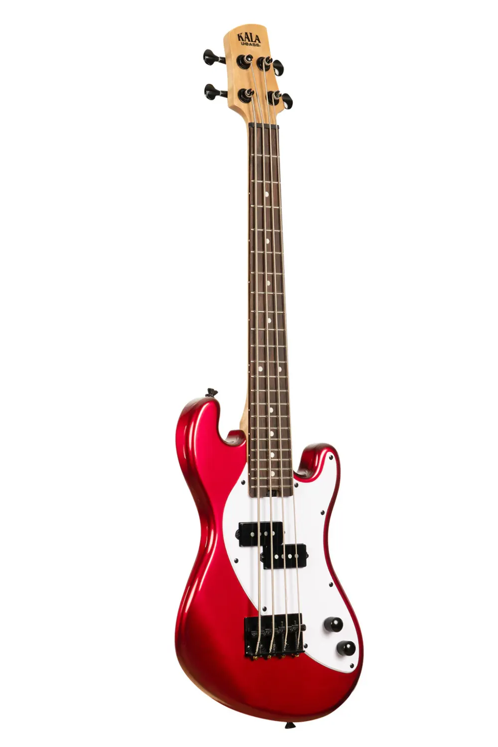 Kala Solid Body U-Bass Metallic Red - UBASS-SB-RD-FS