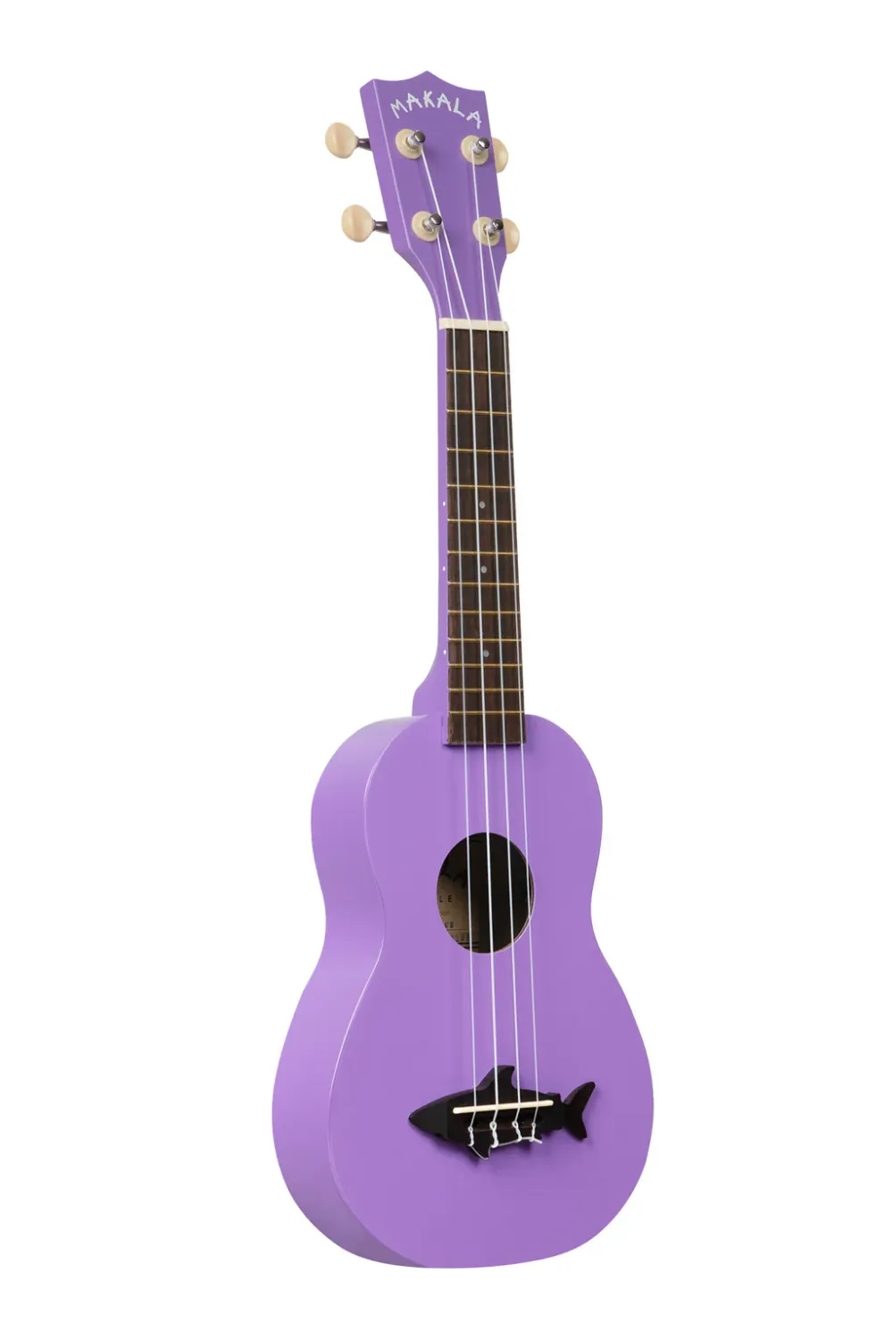 MAKALA Sea Urchin Purple Soprano Shark Ukulele - MK-SS/PUR