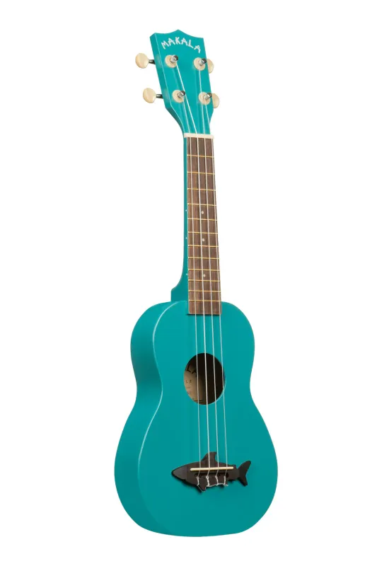 MAKALA Mako Blue Soprano Shark Ukulele - MK-SS/BLU