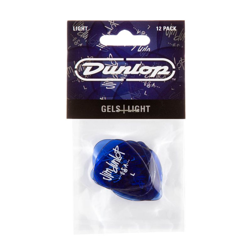 Dunlop Gels Blue Light Picks 486P