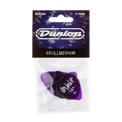 Dunlop Gels Purple Medium Picks 486PMD