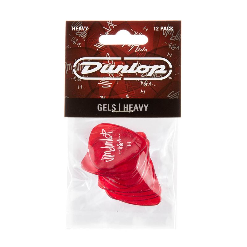 Gels Red Heavy Picks