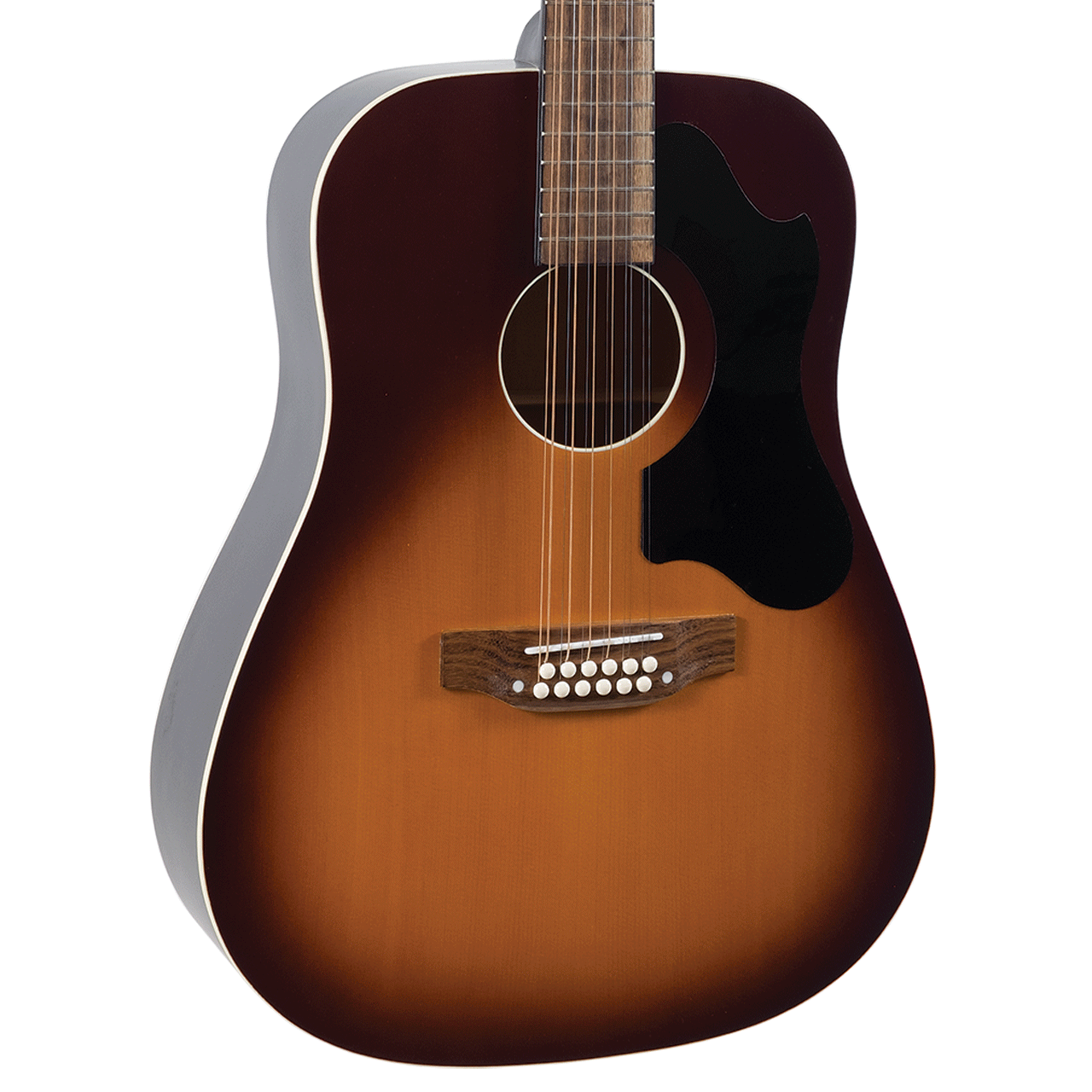 Recording King Series 9 12-string Guitar Solid Top Tobacco Sunburst - RDS-9-12-TS
