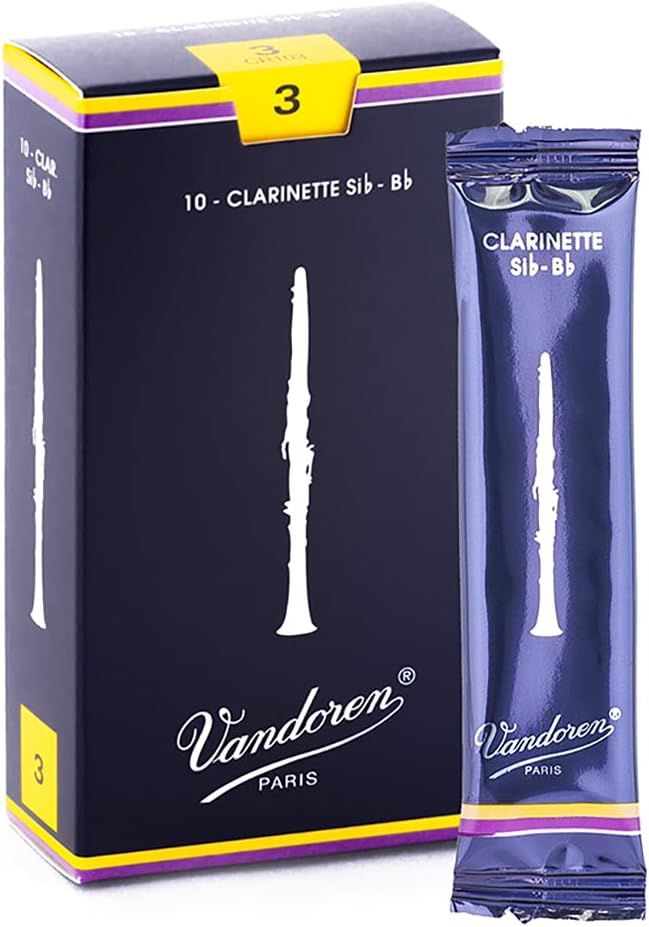 Vandoren Bb Clarinet Reeds 3 box of 10 - CR103