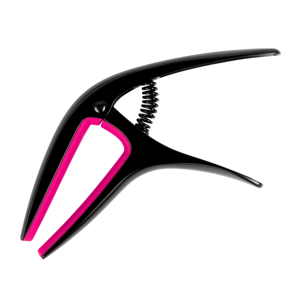 Axis Dual Radius Capo - Black/Pink P09609