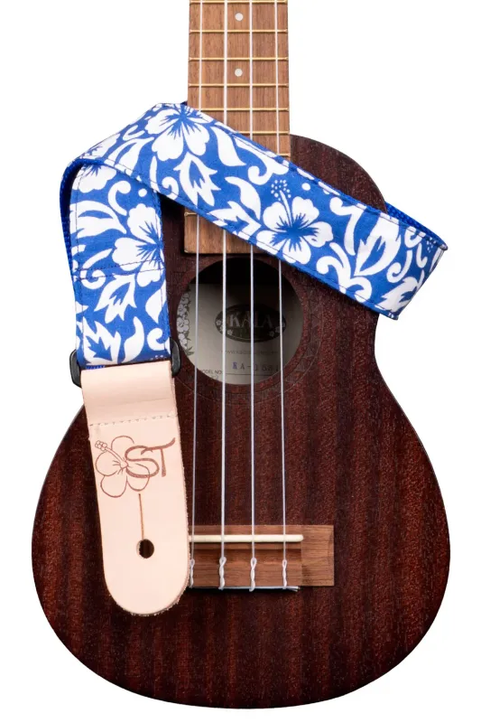 Kala Strap Blue Hibiscus  STP-BLUEHIBISCUS