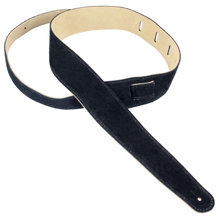 OMG 3.5&quot; guitar strap Capri Suede - HBS35-BLK