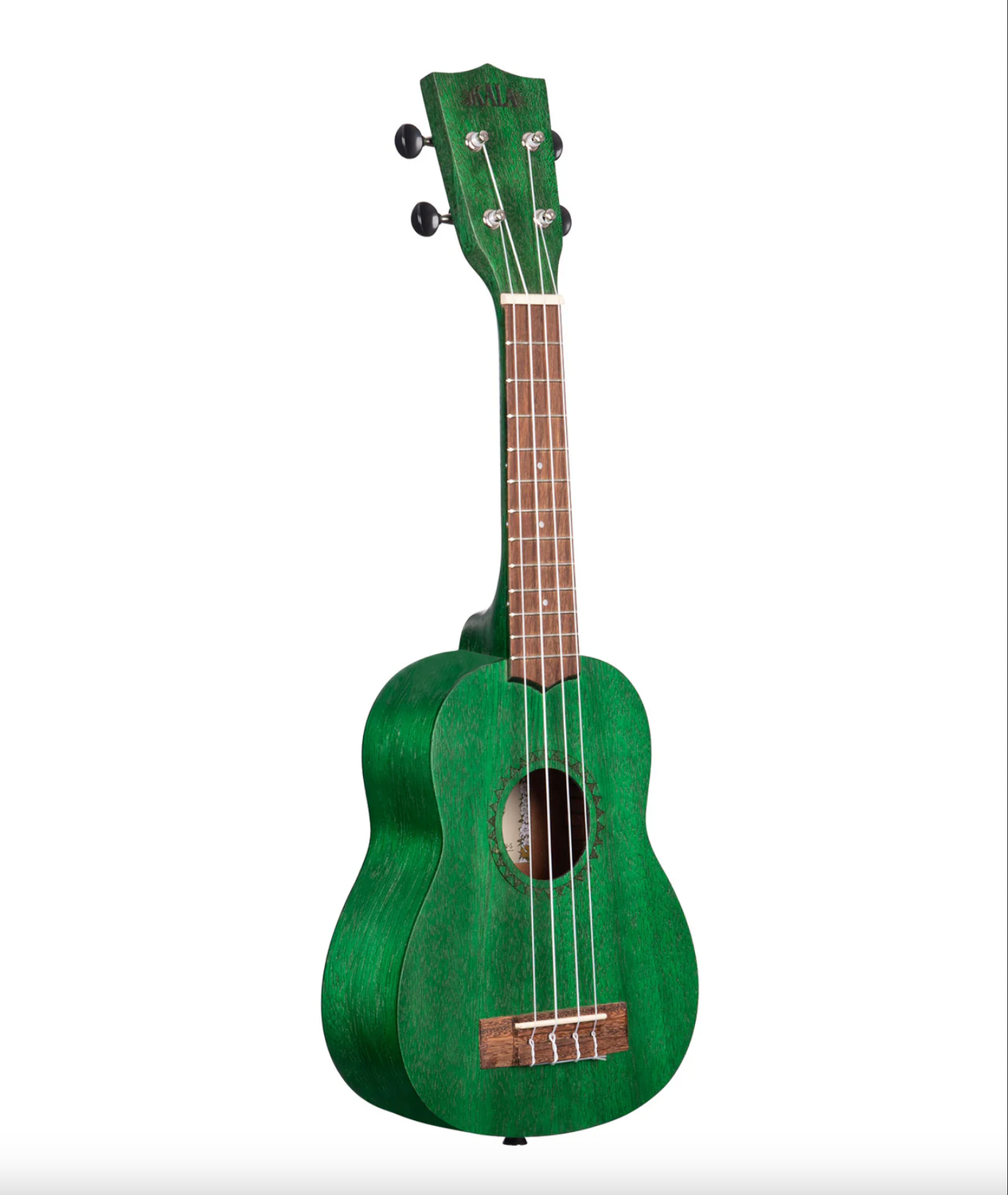 Kala Green Stained Meranti Soprano Ukulele - KA-MRT-GRN-S