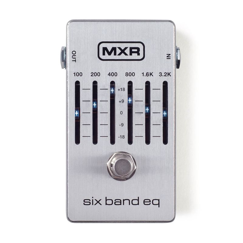 MXR M109S 6 Band EQ - Silver