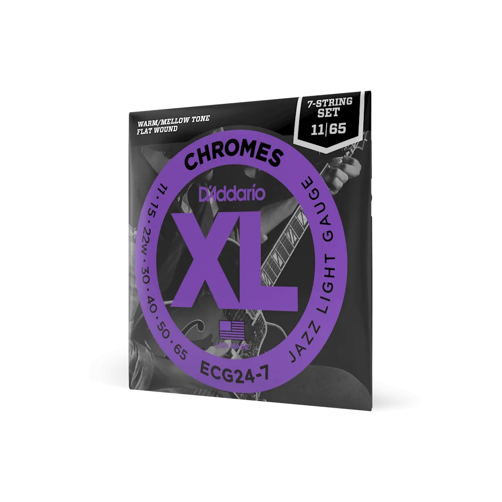 DA XL Chromes Jazz Light 7-string - ECG24-7