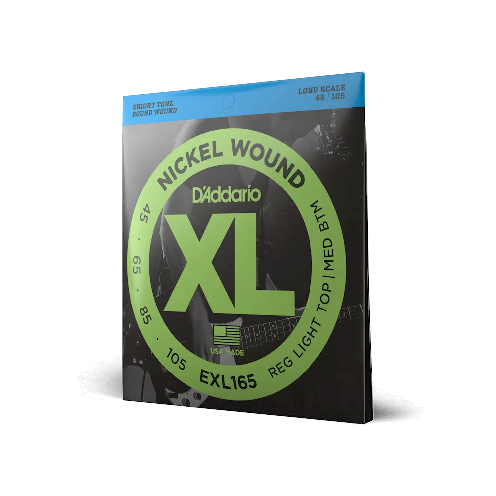 DA Bass XL Nickel Wound 45-105 Long - EXL165