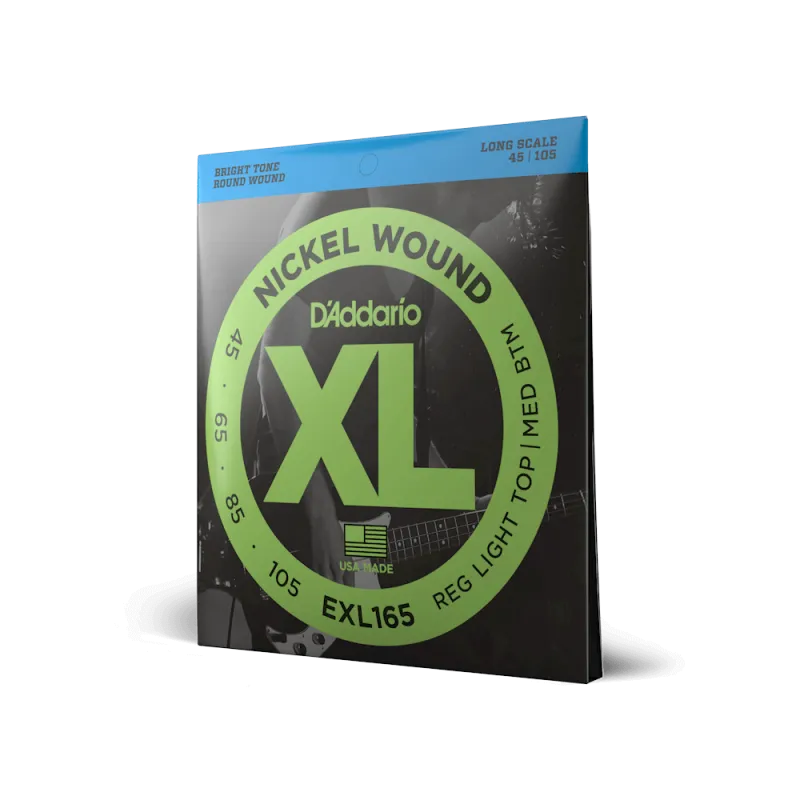 DA Bass XL Nickel Wound 45-105 Long - EXL165