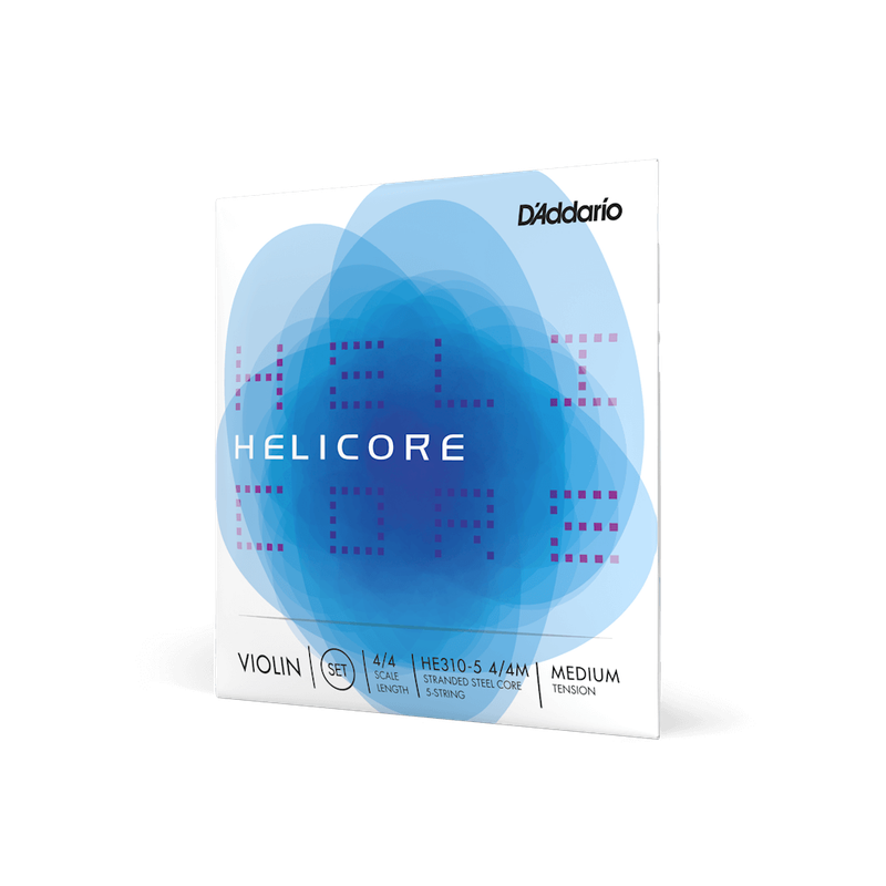 Daddario Helicore Violin 4/4 5-string set