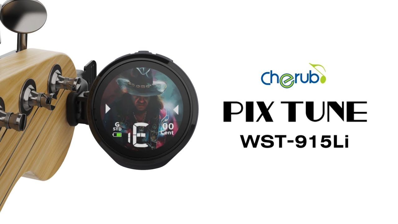 Cherub WST-915Li Pix Tune Clip-On Tuner