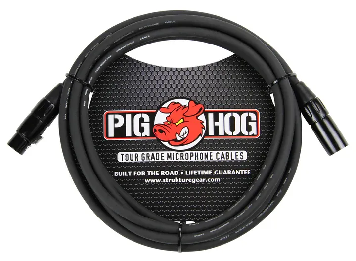 Pig Hog 10&#39; XLR Mic Cable PHM10