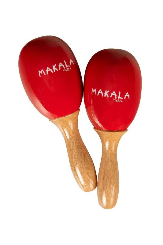 Makala Medium Red Maracas - MP-MARACA-MD-RD