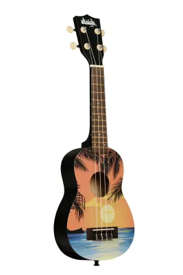 Kala Ukadelic Tropical Day Soprano Ukulele - UK-TROPDAY