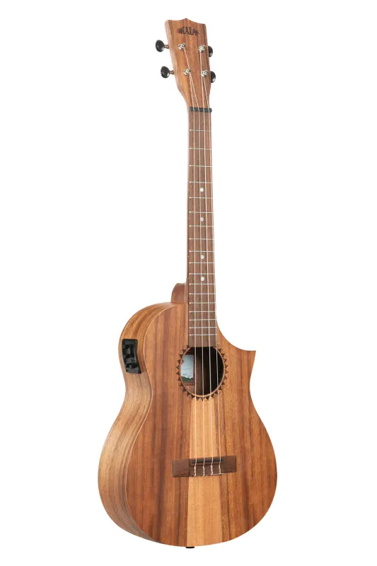 Kala Teak Tri-Top Baritone Ukulele - KA-TK-B-CE