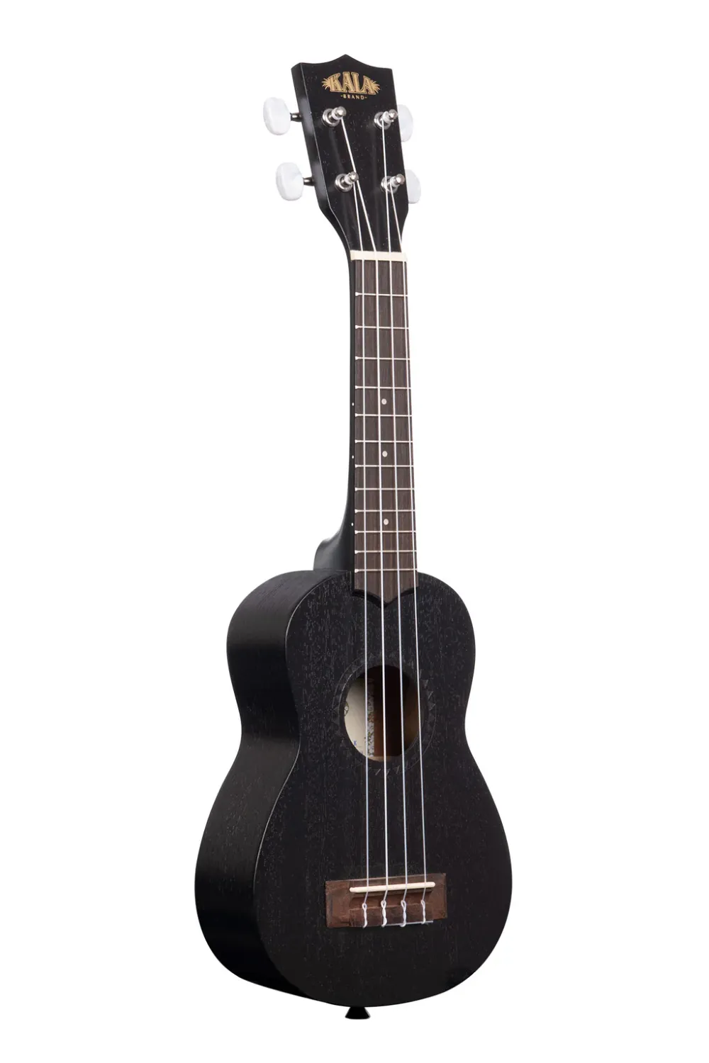 Black Satin Mahogany Soprano Ukes Ukulele - KA-15S-BLK