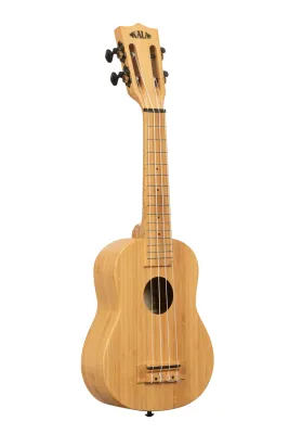 KALA All Solid Bamboo Soprano Ukulele - KA-BMB-S