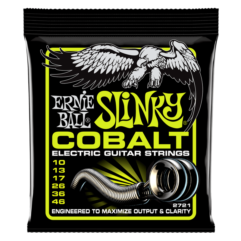 Ernie Ball 2721 Cobalt Regular Slinky Electric Guitar Strings