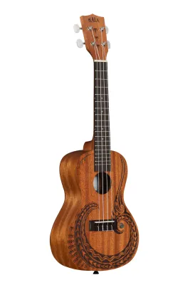 KALA Courage Mahogany Concert Ukulele w/ Bag KA-COURAGE- C_W/BAG