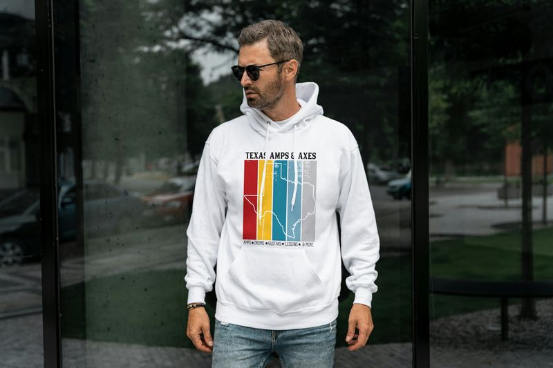 2022 TA&amp;A Pull Over Hoodie - White