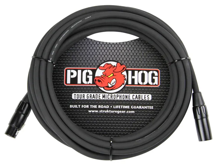 Pig Hog 20' XLR Mic Cable - PHM20