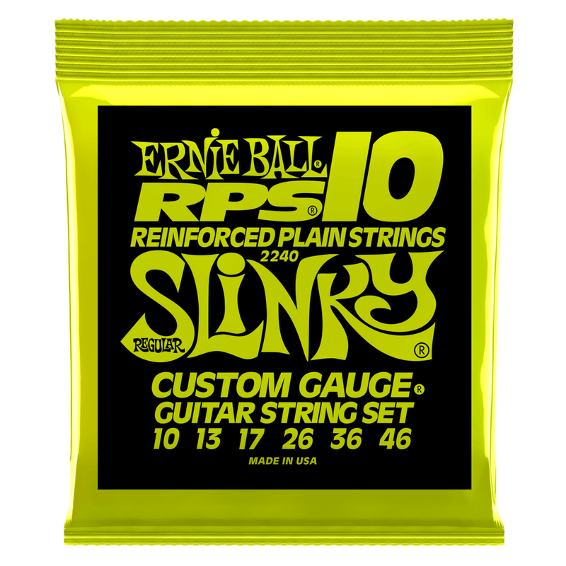 Ernie Ball 2240 Regular Slinky RPS 10-46 Electric Guitar Strings