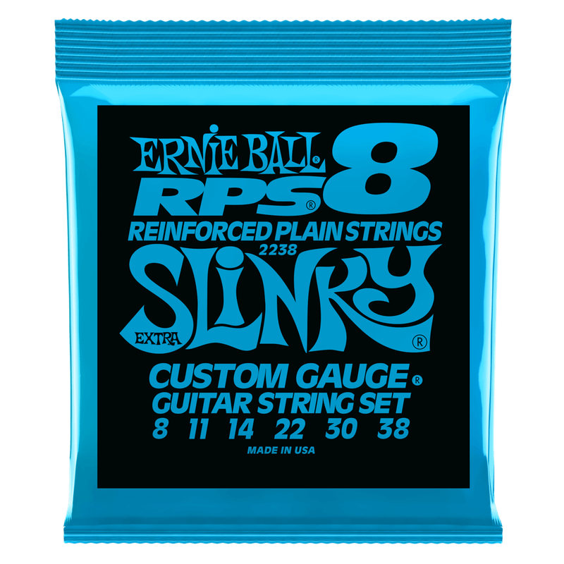 Ernie Ball 2238 Extra Slinky RPS 8 Electric Guitar Strings