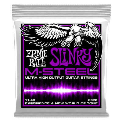 Ernie Ball 2920 M-Steel Power Slinky Elecric Guitar Strings