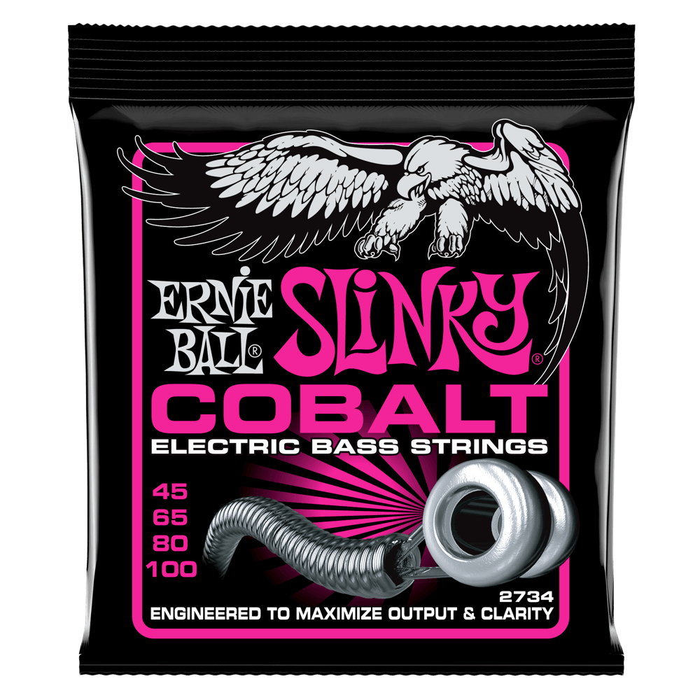 Ernie Ball 2734 Cobalt Super Slinky Electric Bass Strings