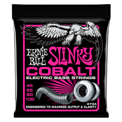 Ernie Ball 2734 Cobalt Super Slinky Electric Bass Strings