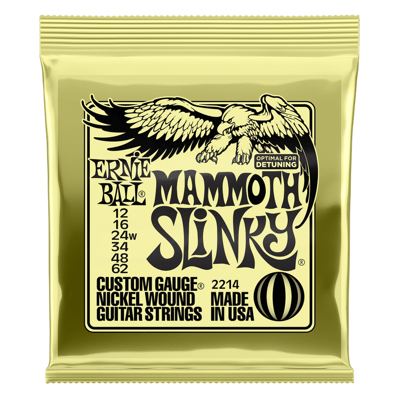 Ernie Ball 2214 Mammoth Slinky Electric Strings 12-62
